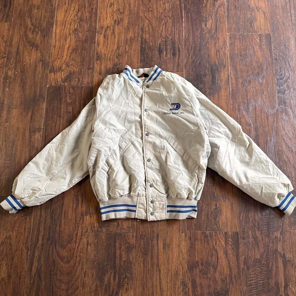 Vintage Pla-Jac Dunbrooke Dyna Bulk Inc. Bomber Jacket
